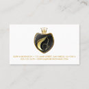 Suche nach krone im gold visitenkarten Friseur