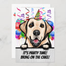 Suche nach lustiger labrador einladungen Party