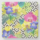 Suche nach tropische blumen untersetzer Initialen