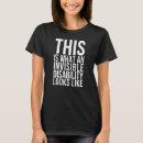 Suche nach unsichtbar tshirts Chronisch