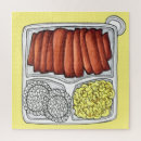 Suche nach mittagessen puzzle Nahrung