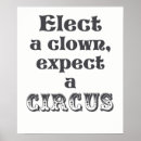 Suche nach zirkus clowns poster Trumpf