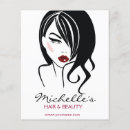 Suche nach mädchen flyer Schönheitssalon