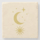 Suche nach sonne und mond untersetzer Gold