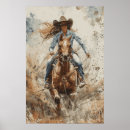 Suche nach cowgirl poster Aquarell