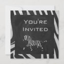 Suche nach monogramm zebra einladungen Party