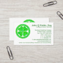 Suche nach glückliches kleeblatt visitenkarten St patricks tag