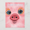 Suche nach glückliches schwein postkarten Für kinder