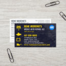 Suche nach werkstatt visitenkarten Auto