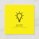 Suche nach moderne elektriker visitenkarten Glühbirne