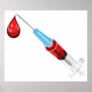Suche nach spritze poster Blut