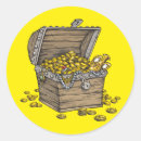 Suche nach beute aufkleber Schatz