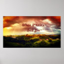 Suche nach wenn es regnet poster Motivierend