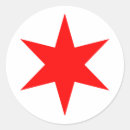 Suche nach chicago flagge aufkleber Rot