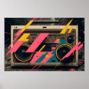 Suche nach boombox poster 80er