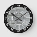 Suche nach minuten wanduhren Schwarz weiß