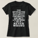 Suche nach informationssicherheit tshirts Job