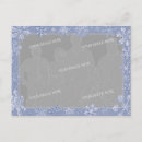 Suche nach schneeflocke postkarten Blau