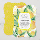 Suche nach summer shower baby einladungen Zitronen