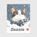 Suche nach katze schnee aufkleber Weihnachten