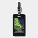 Suche nach nordlichter gepäckanhänger Alaska