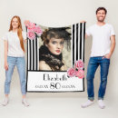 Suche nach rosa streifen fleecedecke Weiß