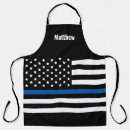 Suche nach polizei schürzen Amerikanische flagge