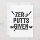 Suche nach putter einladungen Golfer