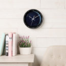 Suche nach blauer planet wanduhren Rund