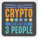 Suche nach crypto aufkleber Finanzielle freiheit
