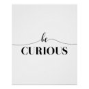 Suche nach neugier poster Typografie