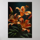 Suche nach orange blume poster Blumenposter