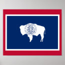 Suche nach wyoming flagge poster Begierig