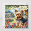 Suche nach yorkshire terrier geburtstag karten Welpe