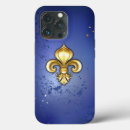 Suche nach fleur de lis iphone hüllen Blau