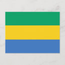 Suche nach gabun postkarten Flagge von gabun