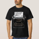 Suche nach schreibmaschine tshirts Schriftstellerin
