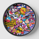 Suche nach comic wanduhren Scharlachrot