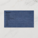 Suche nach blue jeans visitenkarten Gewebe