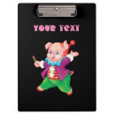 Suche nach niedliches schwein klemmbrett Cartoon