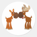 Suche nach elch cartoon aufkleber Niedlich