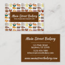 Suche nach bakery visitenkarten Bäckerei