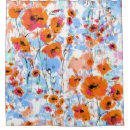Suche nach mohnblumen dusch vorhänge Aquarell