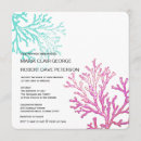 Suche nach korallenrote hochzeit einladungen Für sie/ihn