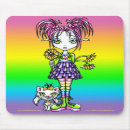 Suche nach weißes gänseblümchen mousepads Fee