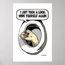 Suche nach toilet poster Bathroom humor