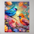Suche nach blaue vögel poster Bunt
