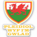 Suche nach cymru aufkleber Land