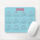 Suche nach einfache kalender mousepads Blau