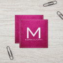 Suche nach rosa leder visitenkarten Monogramm